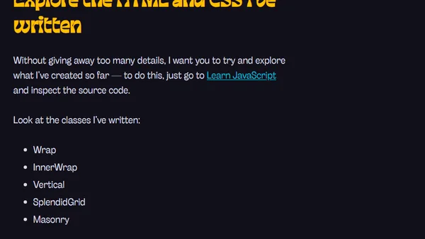 My CSS of Late