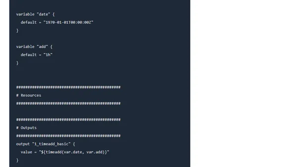 Terraform - FotD - timeadd()