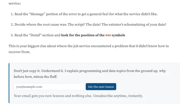 Deciphering U-SQL's Error Messages