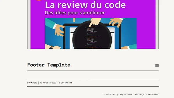 Code Review: Ideas for Improvement!