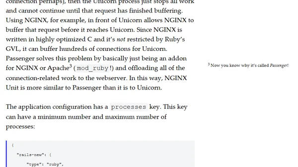 A New Ruby Application Server: NGINX Unit