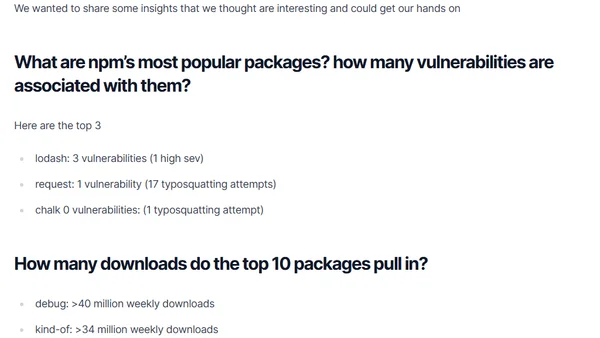 npm passes the 1 millionth package milestone! What can we learn?