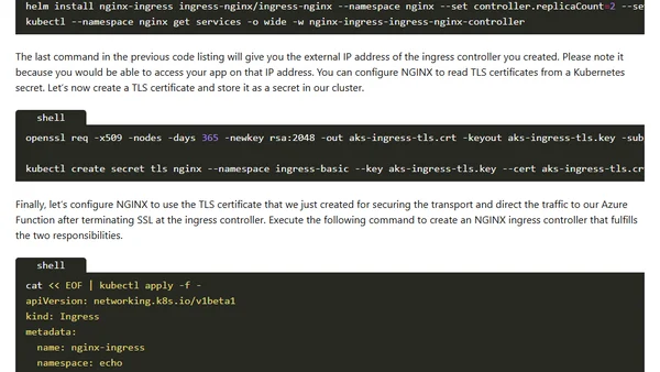 Enable TLS on HTTP Triggered Function App in Kubernetes Using KEDA and NGINX