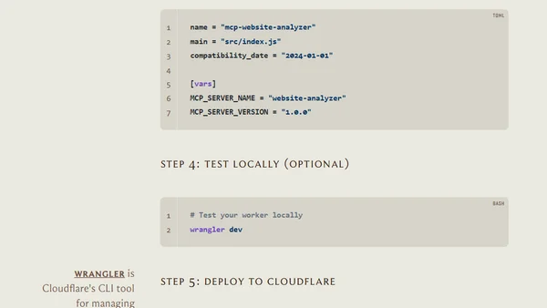One-click MCP servers with Cloudflare