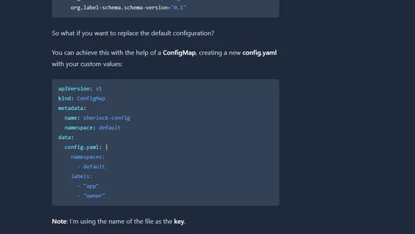 Kubernetes: Mount a file in your Pod using a ConfigMap