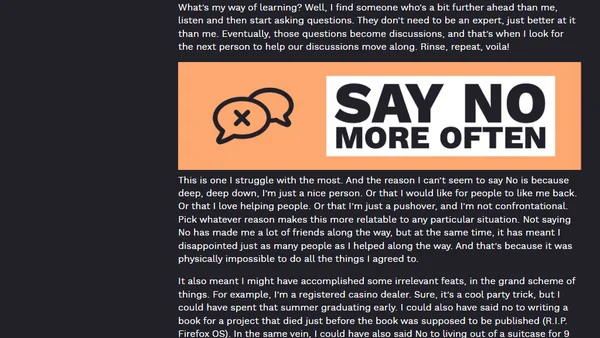 10 Things I Wish I’d Learned Sooner After Being a Developer for 10 Years