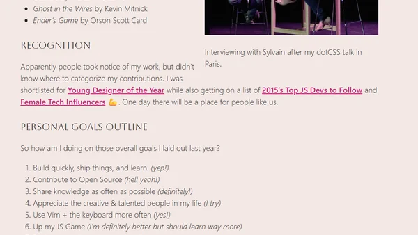 2015 Year In Review & 2016 Resolutions