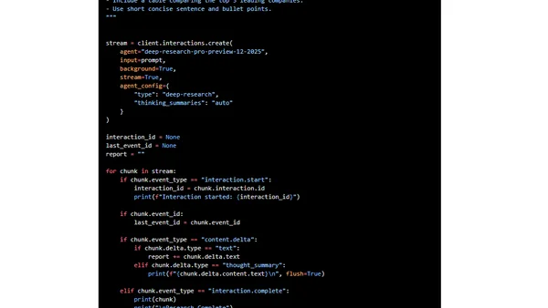 Getting Started with Gemini Deep Research API