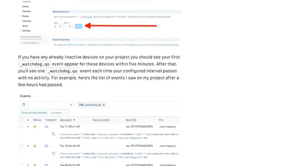 Detecting Inactive Devices With Notehub Smart Fleets