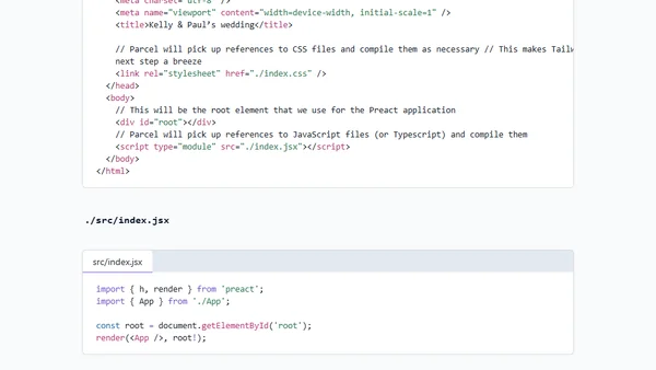 Creating a modern wedding website in 2022 Part 2: Setting up the repository and frameworks