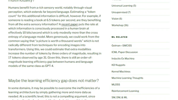 Headroom for AI development