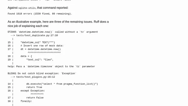 Ruff v0.16.0
