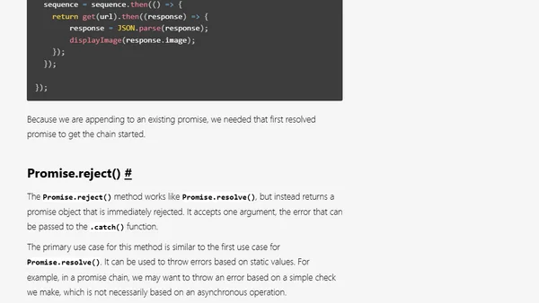 JavaScript Promises 102 - The 4 Promise Methods