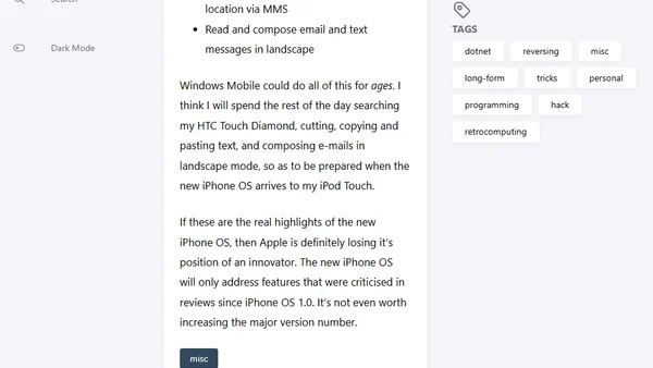 iPhone OS 3.0