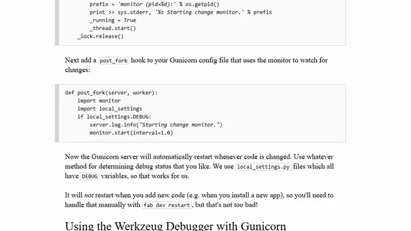 Django Advice