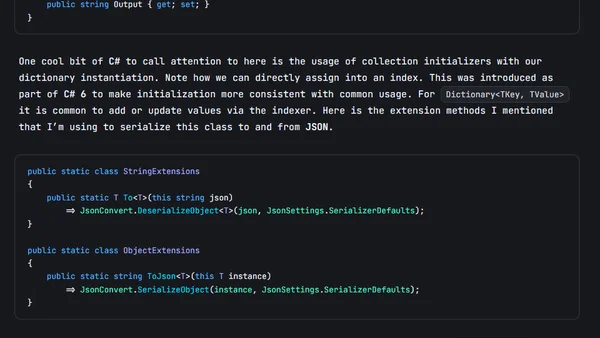C# All The Things