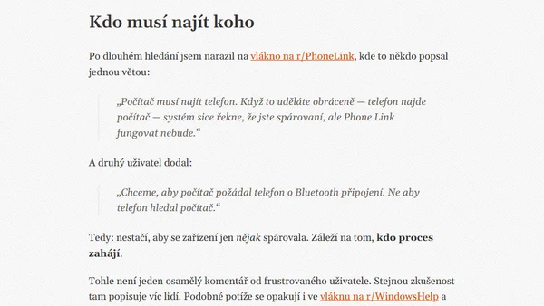 Hodinu jsem propojoval iPhone s Windows. Řešení je trapně jednoduché