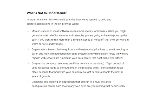 The False Promise of Cloud Auto-scale