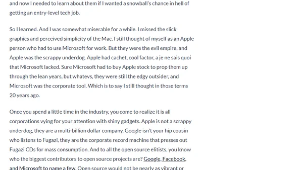 I HATE MICROSOFT - except I don't
