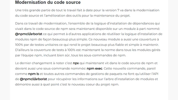 npm7 bêta