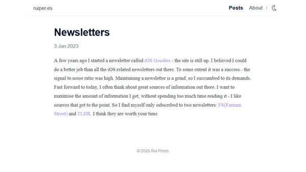Newsletters