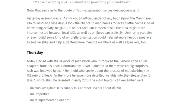 Devoxx 2008