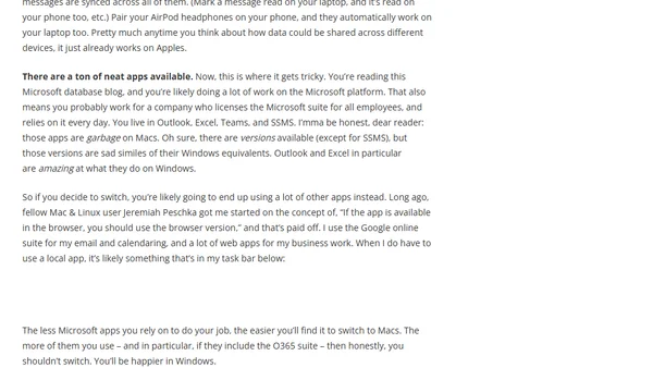 I’ve Been Using Macs for 20 Years. Here’s What You Wanted to Know.
