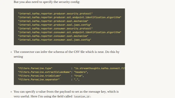 Loading CSV data into Confluent Cloud using the FilePulse connector