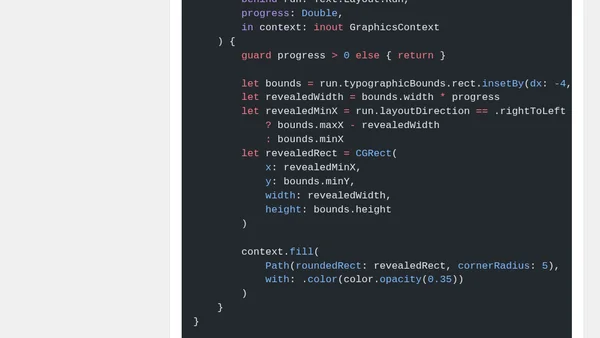 Draw Animated Text Effects With SwiftUI TextRenderer