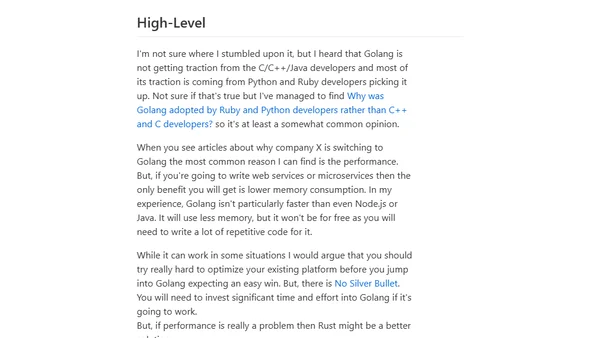 Golang