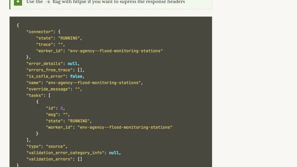 Creating an HTTP Source connector on Confluent Cloud from the CLI