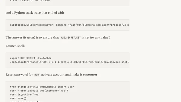 Reset Hue password
