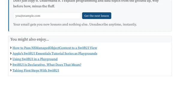 How to Use @FetchRequest in SwiftUI