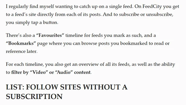 📄 FeedCity