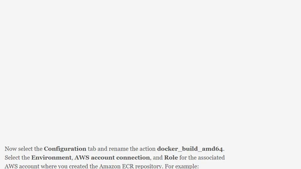 Multi-Architecture Container Builds with CodeCatalyst