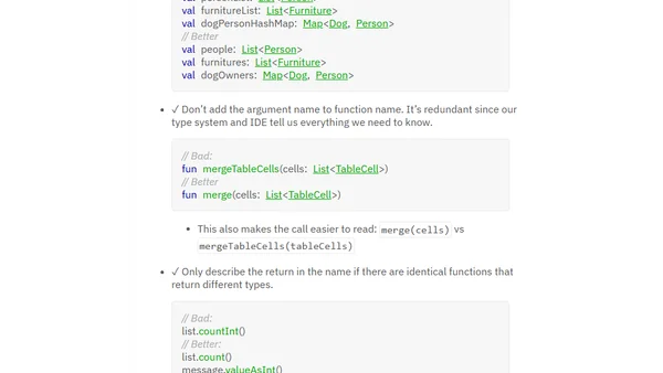 Naming Guidelines