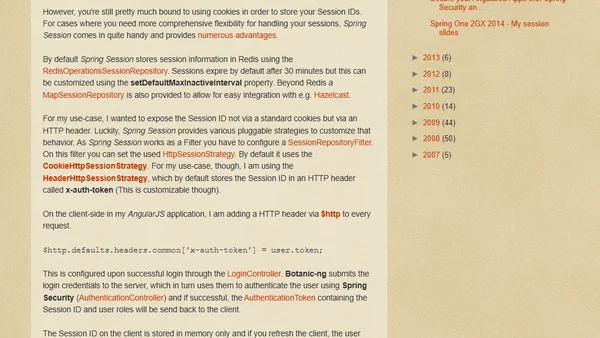 Secure your AngularJS Apps with Spring Security and Spring Session