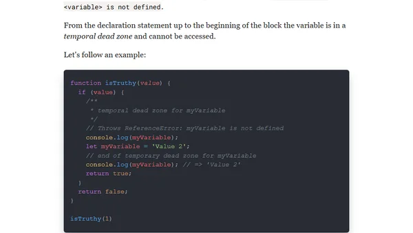 A Simple Explanation of Hoisting in JavaScript