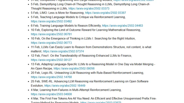 LLM Research Papers: The 2025 List (January to June)