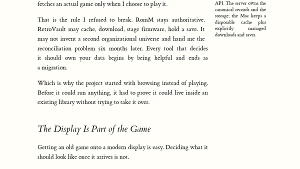 Announcing RetroVault