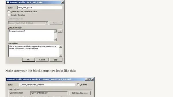 Instrumenting OBIEE - the final chapter