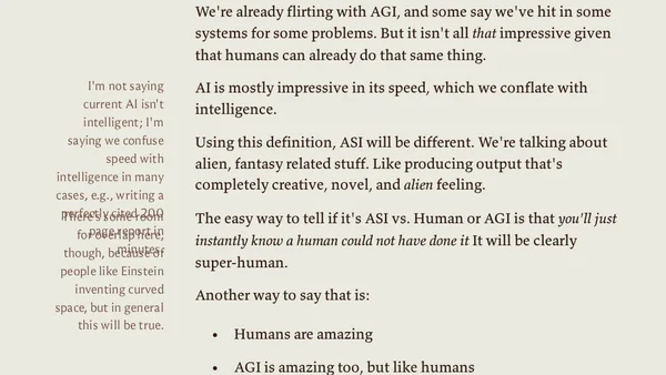 My Updated Definitions of AGI vs. ASI