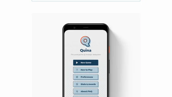 Announcing Quina (My First App)!