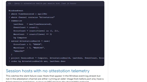 Guest Attestation for Confidential AVD: Proving Your VMs Are Actually Confidential”