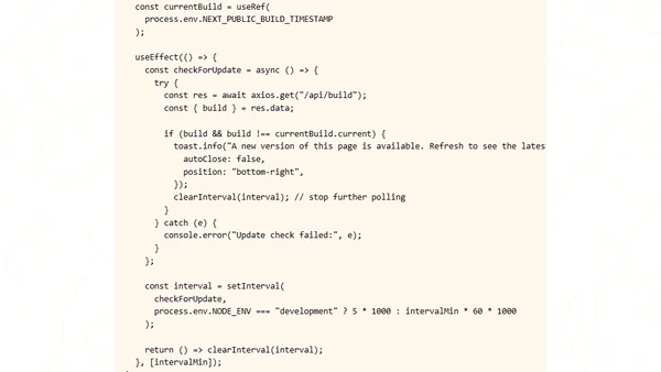 Realtime Deploy Notifications in Next.js with Toasts