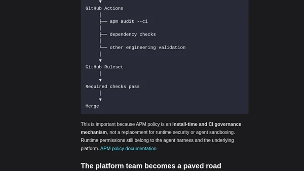 Agent Package Manager for AI Azure Engineering