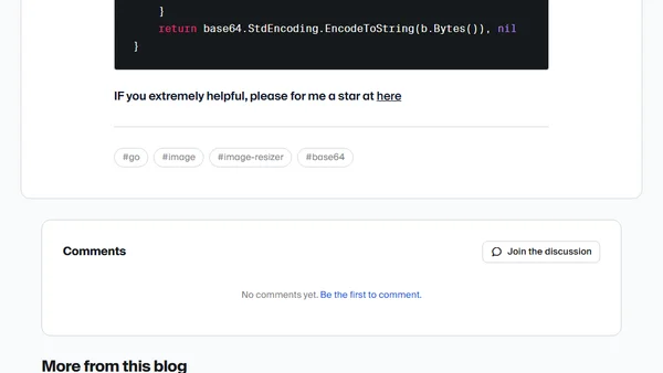[Golang] Resize Image