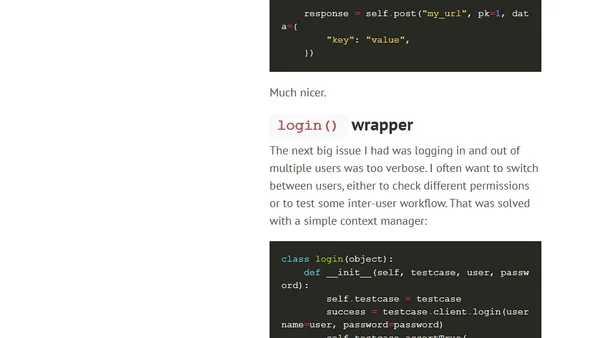 Testing Utilities in Django