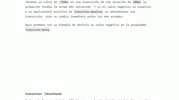 Transiciones CSS