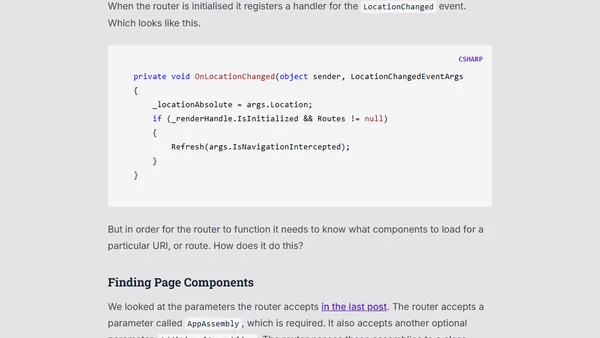 An In-depth Look at Routing in Blazor